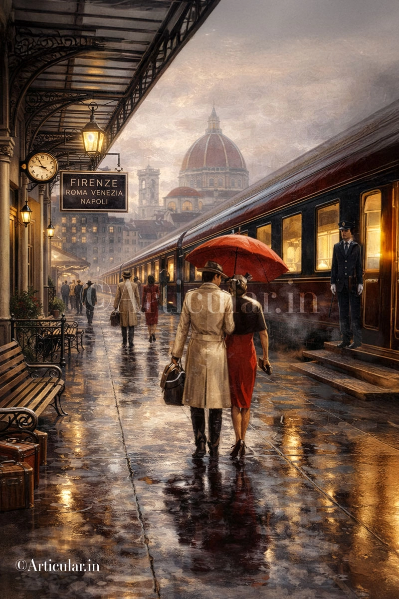 Vintage Train Station