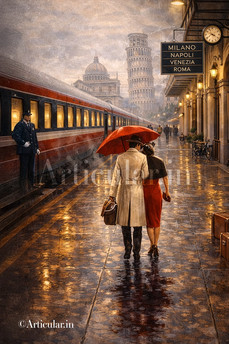 Vintage Train Station