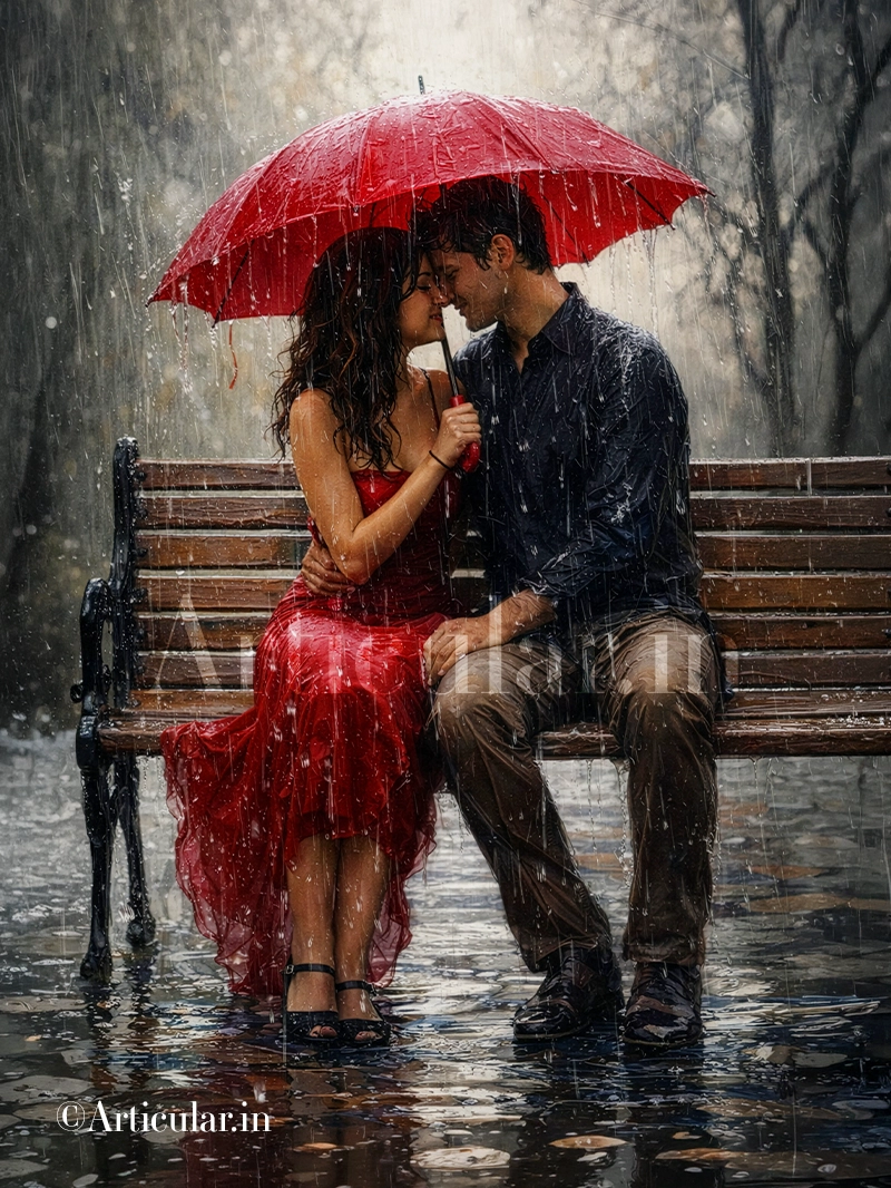 Romance on the bench